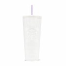 Starbucks® Cold Cup Arches Pearl 24oz thumbnail